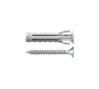 Fischer Cheville nylon SX Plus 6x30 à expansion – collerette et vis – Boîte de 50