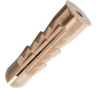 SCELL-IT, Cheville polypropylène Ø6x25, Sachet de 100, MUTP06, robustes et polyvalentes pour vos fixations