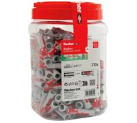 Fischer Set de chevilles DuoPower 570550 – 50 mm Ø 10 mm – 210 pièces