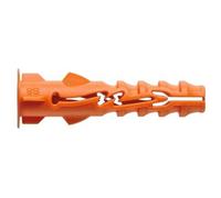 Chevilles universelles nylon Nyl avec collerette diamètre 6mm longueur 30mm, bidon de 600 pièces