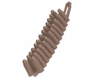 Chevilles universelles polypropylène - 8x32 mm - 100 pièces -Crampon GLODIS