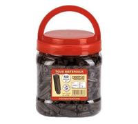 Chevilles universelles polypropylène Crampon en bidon - Diamètre 8 mm - B190 GLODIS