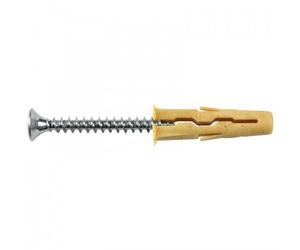 Chevilles universelles Timber UNO 6 x 28 mm avec vis par 30 RAWL