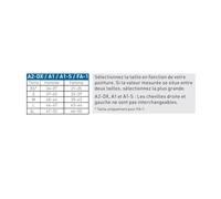 Chevillière A2 DX Droite - ZAMST - Noir - Prévention et reprise après entorse - Stabilisation de la cheville M