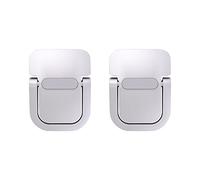 Chevnzev 1 paire de supports invisibles pour ordinateur portable - Pliable - Radiateur de bureau - Support de tablette suspendu vertical - Support de tablette à coller