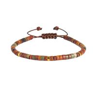 Chevnzev Bracelet en pierre naturelle avec perles qui améliorent l'autodiscipline pour un costume sophistiqué, One Size, Comme décrit ci-dessus