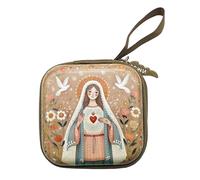 Chevnzev Efficinet Pochettes de rangement pour perles avec motif de dessin animé pour accessoires religieux pour utilisation bouddhiste catholique étanche, b, Taille unique