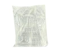 Chevnzev Ensemble De Tubes pour Hamsters Tuyaux Transparents Tunnel Connexion Jouet en Plastique Gerbilles Jeunes Cochons d'Inde Jouets Hamsters Tunnel Connexion en