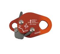 Chevnzev Outil De Maintien Corde Antichute Durabilité Tendeur Corde À Verrouillage Automatique Clip Antichute pour Les Passionnés Et Les Travailleurs Ascendeurs en Alliage D'aluminium