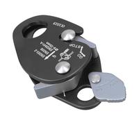 Chevnzev Outil De Maintien Corde Antichute Durabilité Tendeur Corde À Verrouillage Automatique Clip Antichute pour Les Passionnés Et Les Travailleurs Ascendeurs en Alliage D'aluminium