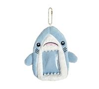 Chevnzev Porte-cartes en peluche de dessin animé pour cartes d'identité et utilisation décorative dans la vie quotidienne