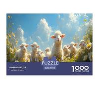 . Chèvre 1000 Pièces Puzzle Adulte Un Puzzle Difficile Jeu Éduchatif Défi Jouets Divertissement Puzzles Classiques pour Adultes Et Enfants À Partir De Jeu pour Toute La Famille Cadeaux pour Femm