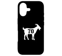 Chèvre 70 G.O.A.T. Numéro Soixante-dix chèvre Coque pour iPhone 17