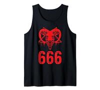 Chèvre Antéchrist Occulte Satan Drôle Satanique Satanisme Athée Débardeur