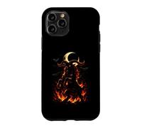 Chèvre Ardente Dark Fantasy Monstre Gothique Spooky Halloween Art Coque pour iPhone 11 Pro