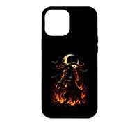 Chèvre Ardente Dark Fantasy Monstre Gothique Spooky Halloween Art Coque pour iPhone 12 Pro Max