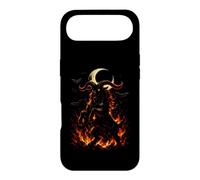 Chèvre Ardente Dark Fantasy Monstre Gothique Spooky Halloween Art Coque pour iPhone Air