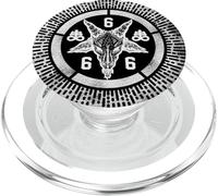 Chèvre Baphomet Leviathan Croix PopSockets PopGrip pour MagSafe