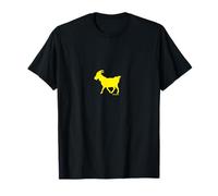 Chèvre bouc émissaire Jaune T-Shirt