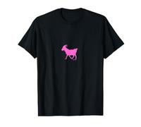 Chèvre bouc émissaire Rose T-Shirt Graphique avec Valeur