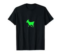 Chèvre bouc émissaire Vert T-Shirt Graphique avec Valeur