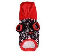 Chèvre de Noël Mignon pour Sweat à Sweat à Sweat Chaud de Petits Chiens Moyens (XL)