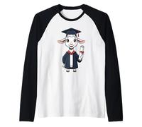 Chèvre diplômée Illustration Animale Manche Raglan