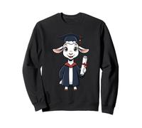 Chèvre diplômée Illustration Animale Sweatshirt
