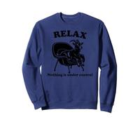 Chèvre drôle Détendez-Vous, Rien n'est sous contrôle Sweatshirt
