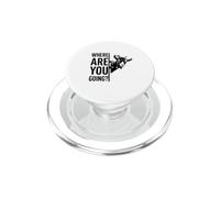 Chèvre drôle Où Vas-tu ? PopSockets PopGrip pour MagSafe