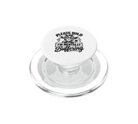 Chèvre drôle, s'il Te plaît, attends, Je suis en Tampon PopSockets PopGrip pour MagSafe