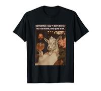Chèvre Je connais, et Un Peu Sarcastique T-Shirt