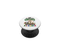 Chèvre Né pour Traire Forcé Aller École Garçon Fille Cadeau PopSockets PopGrip Adhésif