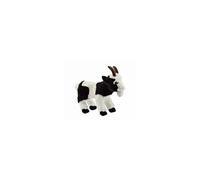 Anima Peluche Chèvre Noire et Blanche 26cmL