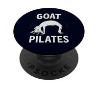 Chèvre Pilates Drôle Yoga Entraînement Instructeur Fitness Humour PopSockets PopGrip Adhésif