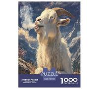 Chèvre Puzzle 1000 Pièces Educa Jouet en Bois Divertissement Créatif De l'art De La DécoRation Jeu Éduchatif Challenge Toy Adultes Et Enfants À Partir De 14 Ans 70x50cm/1000pcs