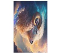 Chèvre Puzzles Adulte 1000 Pieces Cadeau Famille Puzzle Classique 3D EnfantsJouet en Bois Cadeau Unique 78×53cm