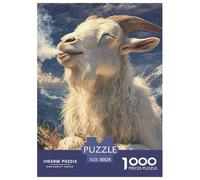 Chèvre Puzzles De 1000 Pièces pour Adultes Classiques Jeu Éduchatif Défi Jouet, DécoRation D'intérieur 38x26cm/1000pcs