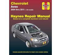 Chevrolet Aveo 2004 thru 11 Haynes Repair Manual