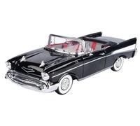 Motormax 1957 Chevrolet Bel Air Cabriolet Black James Bond 007 """" Dr. Non (1962) Film 1/18 Modle Diecast Car