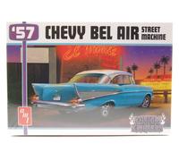 Chevrolet Bel Air Rue Machine 1957 Kit Plastique Maquette de Voiture 1:25 AMT