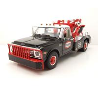 Chevrolet C-30 Dually Wrecker 1970 Texaco Service Modèle Auto 1:18 Greenlight