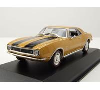 Chevrolet Camaro 1967 Or Modèle Réduit 1:43 Maxichamps