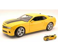 Chevrolet Camaro SS RS 2010 Jaune / Noir Rayures 1:18 Modèle 31173 MAISTO