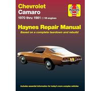 Revue technique Haynes USA pour Chevrolet Camaro de 70 à 81
