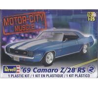 Chevrolet Camaro Z/28 Rs 1969 Kit Plastique Maquette de Voiture 1:25 Revell