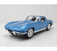 Maisto Voiture Chevrolet Corvette Stingray 1965 – 1/18 – Bleue