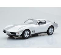 Norev Voiture miniature de collection Chevrolet Corvette Coupé 1969 1:18 Argent