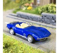 Chevrolet Corvette C3, coupé, bleu, 1968 - BREKINA 19992 - HO 1/87