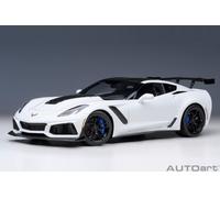 Chevrolet Corvette C7 ZR1 2019 Blanc Modèle Auto 1:18 Autoart